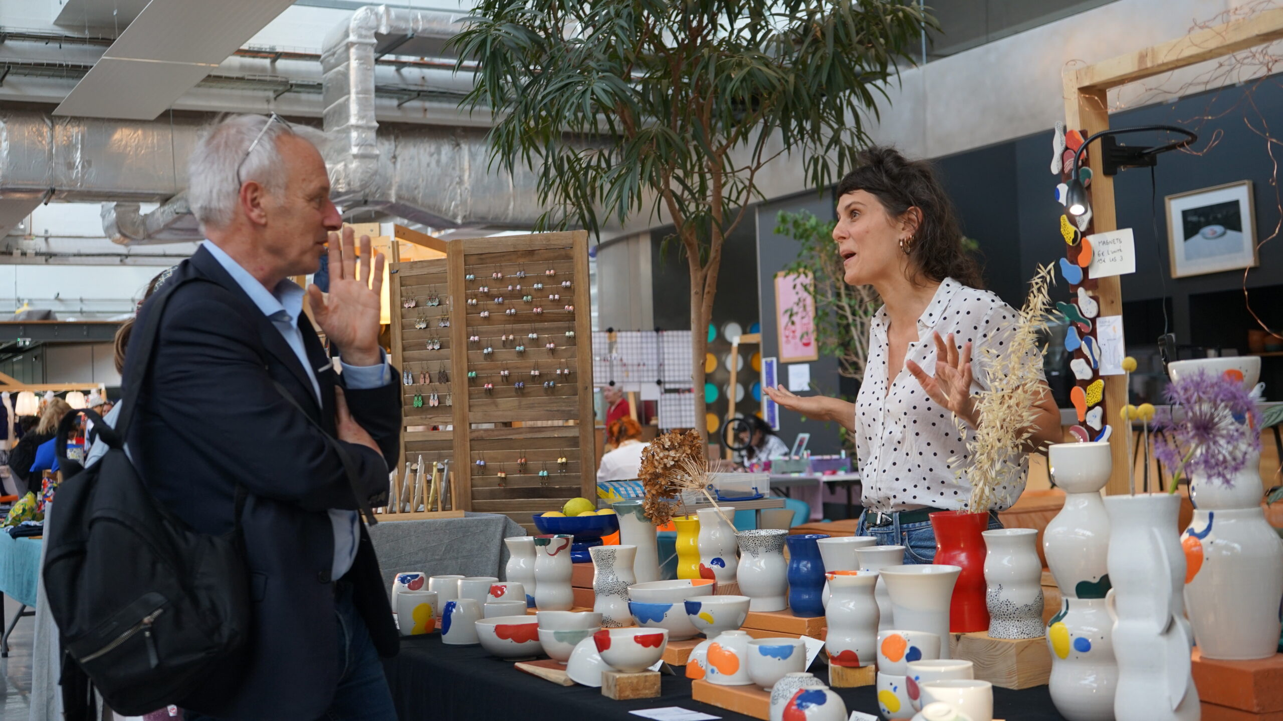 Charles Fournier à l'Autre Marché x MAME