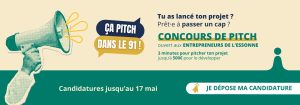 Banniere Concours de pitch Essonne 91 Germinal