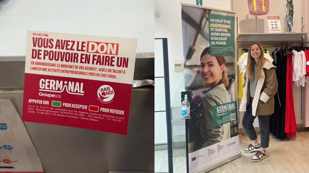 Présence Monoprix Orléans - Association Germinal