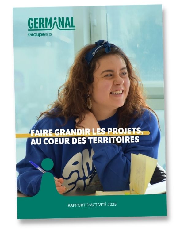 Couverture rapport d'activité 2025 Germinal